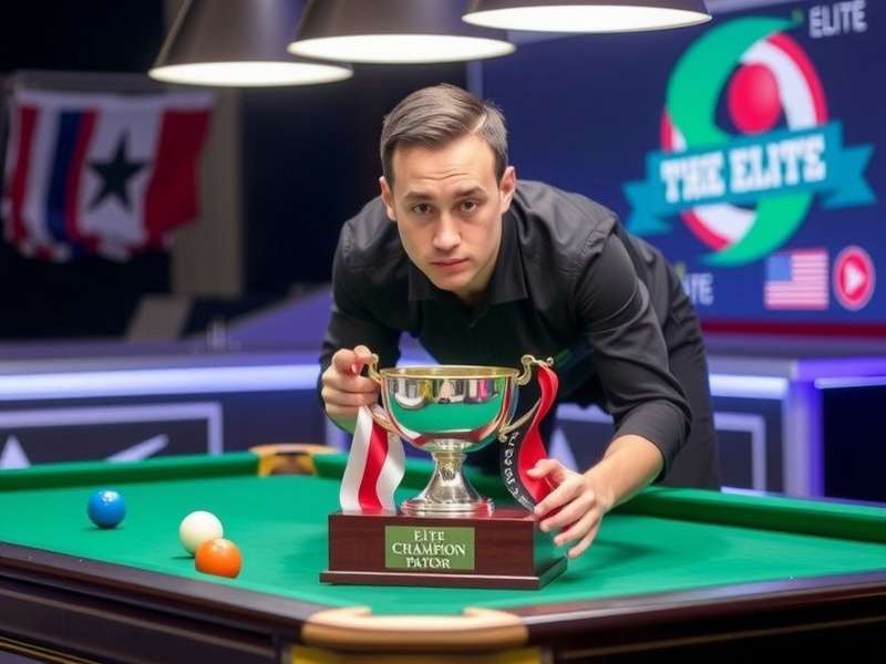 Elite Pool Champion Indian tournament event